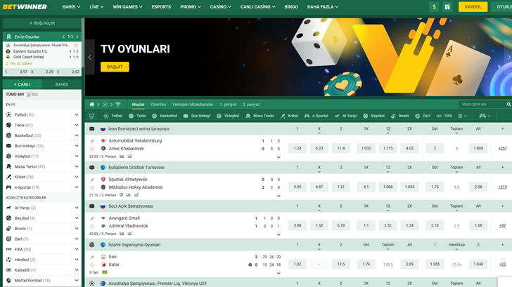 Betwinner Giriş